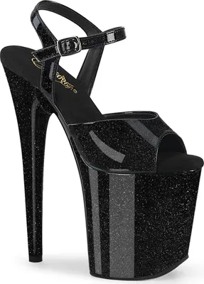 Produktbild von FLAMINGO-809GP Damen Sandale von Pleaser, Schwarz , EU 42, US 12