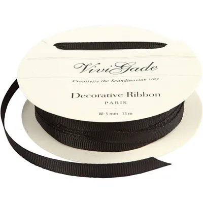 Image de Vivi Gade Vivi Gade ruban déchiré 5 mm 15 m noir