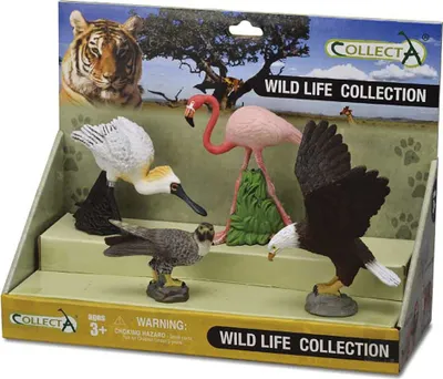 Produktbild von Set mit 4 Wildtieren – Tierfigur