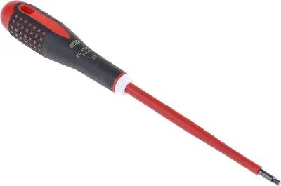 Productafbeelding van Bahco VDE 1000V gecertificeerd, 3 mm standaard, gelegeerd staal, 247 mm / lemmet 125 mm