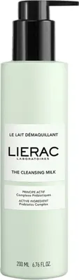 Image de Lierac Le Lait Démaquillant Visage et Yeux, Pour Tous Types de Peaux 200 ml
