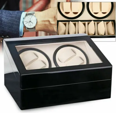 Produktbild von Automatisch Uhrenbeweger 4+6 Uhrenbox Uhrenkasten Watch Winder Uhren Vitrine