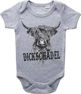 Produktbild von Babybody Dickschädel grau 62