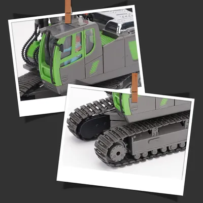 Produktbild von Fernbedienbarer Bagger für Kinder - RC-Bagger mit 680° Rotation, Licht und Sound, perfektes Geschenk für Jungen ab 3 Jahren