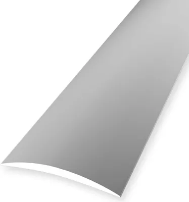 Produktbild von Übergangsschiene 5 x 40 x 1000 mm Übergangsprofil Übergangsleiste Aluminium eloxiert Glatt Selbstklebend Silber Küberit