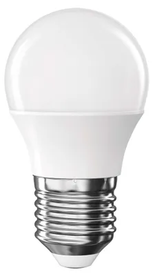 LED žárovka Classic Mini Globe / E27 / 4,2 W (40 W) / 470 lm / teplá bílá