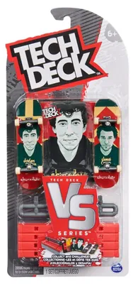 Produktbild von Fingerboard-Set Tech Deck Versus Series 2 mit Hindernis, James