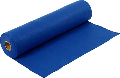 Produktbild von Bastelfilz Blau, 45 cm x 1,5 mm x 5 m, 180-200 g, Rolle