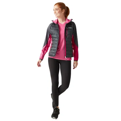 Immagine prodotto di Regatta - Giacca ibrida "Andreson Pro" da donna RG10623 (38 IT) (bianco/viola chiaro)