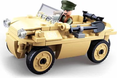 Produktbild von Sluban M38-B0690 - Army WWII - Amphibienfahrzeug