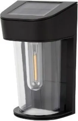 Productafbeelding van IMMAX Kleine, energiezuinige LED-buitenlamp met zonne-energie en lichtsensor, 0,33 W
