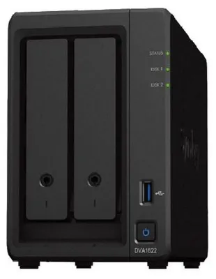Produktbild von Synology DVA1622 DESKTOP-NVR 2bay KI