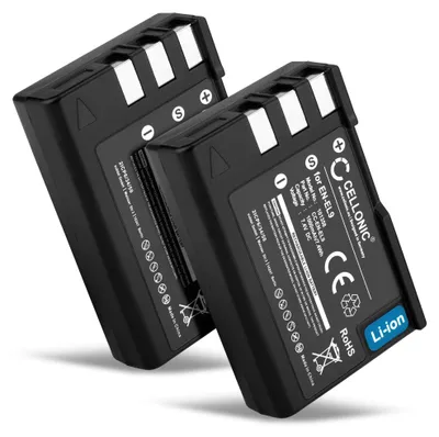 Produktbild von CELLONIC 2x Akku für Kamera Kompatibel mit Nikon D3000, D5000, D40, EN-EL9 - (1000mAh , 7.4V)