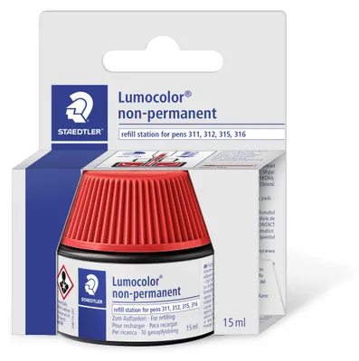 Produktbild von STAEDTLER 487 15 Nachfüllstation für Lumocolor non-permanent Universalstifte Einzelprodukt rot