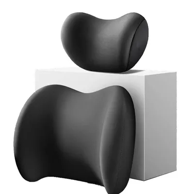 Imagen del producto de Asiento de coche cómodo y ergonómico, con almohadilla para el cuello y soporte lumbar, color