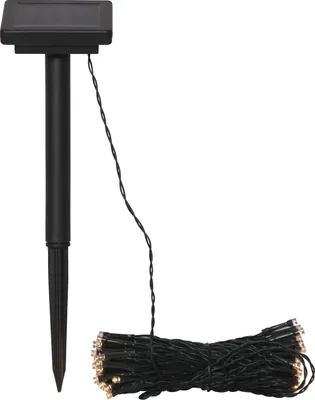 Produktbild von LED Solar-Lichterkette ,Basis- mit Dämmerungssensor, warmweiß, 10m