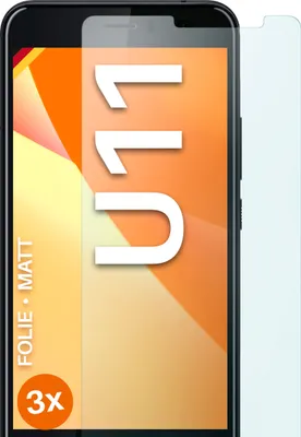 Produktbild von moex® 3x Schutzfolie kompatibel mit HTC U11 - Displayschutzfolie Anti Reflex Folie, Matt