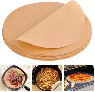 Produktbild von Runde Backpapier Ø 28 cm, hitzebeständig, für BBQ, Backen, Desserts