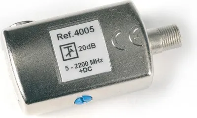 Obrázek produktu pro TELEVES Pegelsteller F-Buchse/F-Quickstecker 20 dB 5-2200 DC PST2200FQ