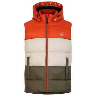 Obrázok produktu pre Regatta - „Jolly“ vesta s výplňou pre deti RG9369 (104) (čaj Rooibos/zelená pletenina)
