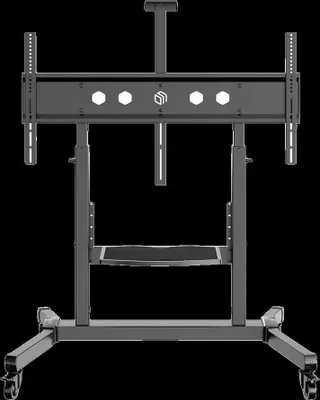 Produktbild von ONKRON TS1991-B, 2,54 m (100"), 200 x 200 mm, 1000 x 600 mm, -5 - 5°, Kunststoff, Stahl, Schwarz