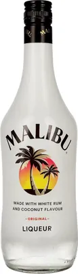 Produktbild von Malibu Carribean Rum mit Kokusnusslikör | 21 % vol | 0,7 l