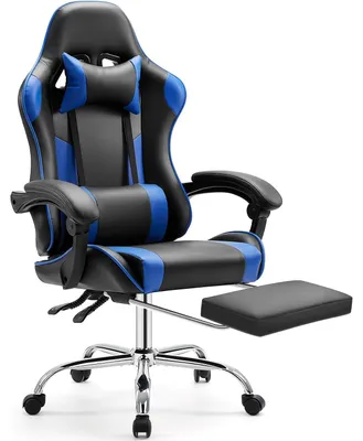 Obrázok produktu pre Ergonomická herná stolička – kancelárska stolička – pracovná stolička – počítačová stolička – otočná o 360°