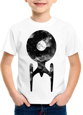 Produktbild von style3 Trek Raumschiff T-Shirt Kinder star