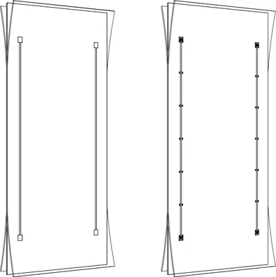 Produktbild von Hawa Ausrichtbeschlag für Türen 2040?2600 mm, Aluminium