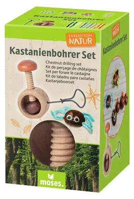 Productafbeelding van moses. Expedition Natur: Creatieve set voor kinderen om met kastanjes te knutselen