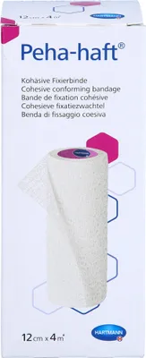 Produktbild von Peha-haft Latexfrei Fixierbinde 12cmx4m, 1 St BIN