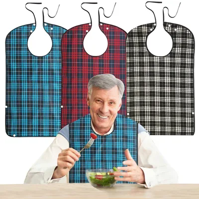Obrázek produktu pro Balení tří voděodolných zástěr na dospělé, včetně úložné tašky
