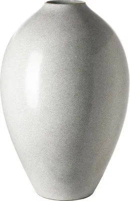 Produktbild von Fink AGNETA, Bodenvase, Porzellan, hellgrau, weiß, L. 34 cm, B. 34 cm, H. 50 cm, D. 34 cm 127117