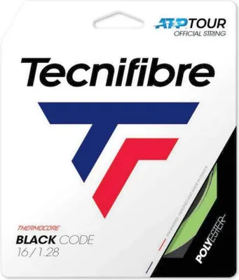 Produktbild von Tecnifibre Black Code 12 M Einzelne Tennissaite Grün 1.24 mm Grün 1.24 mm