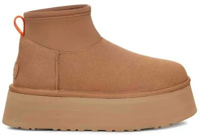 Produktbild von Ugg Classic Mini Dipper Chestnut - Damen Laarzen - 1168170-CHE