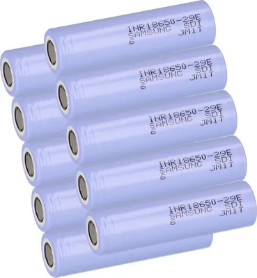 Produktbild von 10x Akku Samsung INR18650-29E 2900 mAh 3,7 V 3C Li-Ion 18650