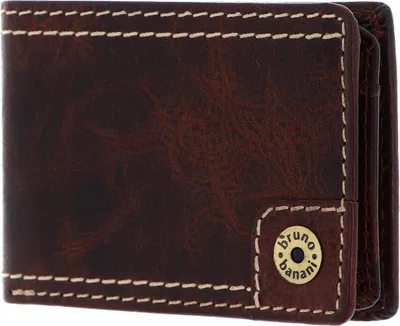 Produktbild von bruno banani Leder Geldbörse Mini Wallet Cognac braun