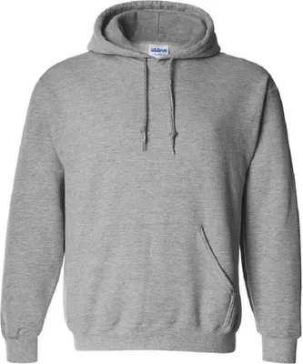 Produktbild von Gildan Heavyweight DryBlend Uni Kapuzenpullover / Hoodie / Kapuzensweater BC461 (L) (Grau)