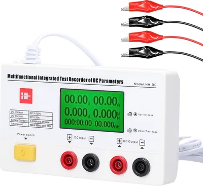 Produktbild von Digitalanzeige Solar-Photovoltaik-LED-Straßenlaternentester Multifunktionaler Gleichstromparameter-Testrekorder Hochgenaues Coulometer