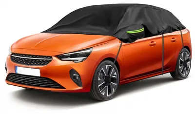 Produktbild von Halbgarage für Opel Corsa D/E/F Schwarz Softtop Abdeckung Ganzjahresschutz