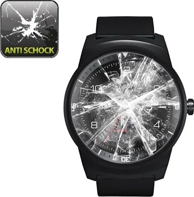 Produktbild von 2x LG G Watch R SmartWatch PANZERFOLIE DISPLAYSCHUTZFOLIE DISPLAYFOLIE HD KLAR