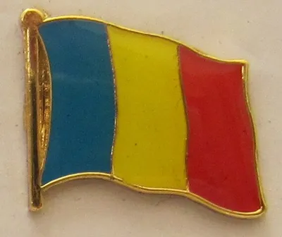 Produktbild von Pin Anstecker Flagge Fahne Rumänien Nationalflagge