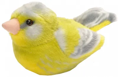 Immagine prodotto di Uccello di peluche giocante - Verde campana