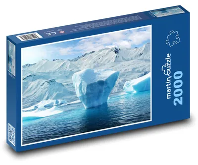 Obrázok produktu pre Puzzle 2000 Ľadovec v oceáne - sneh, more - martinpuzzle