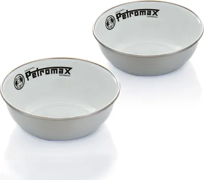 Petromax Schale - Emaille - D: 14cm- 300ml - weiß - 2 Stück