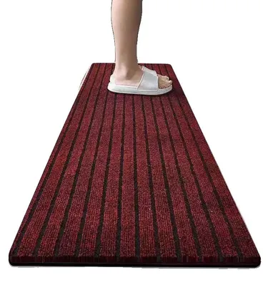 Productafbeelding van Keukenmat, antislip, waterabsorberend, rood, 40x120 cm