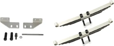 Produktbild von Modellbausatz 1:14 Einbau-Set AG Vorderachse Edelstahl für Tamiya