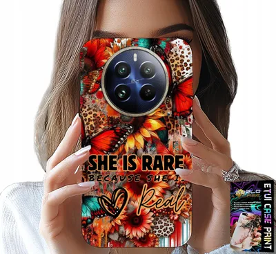 Obrázok produktu pre POUŽITIE: Kryt na telefón Realme 12 Pro - Motívy: vzácne kvety, slnečnice, motýle