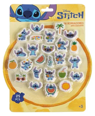 Produktbild von Stitch – Summer – Set mit 25 Radiergummis