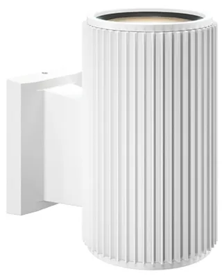 Immagine prodotto di Lampada Da Parete Moderna Da Esterno Metallo Bianco Luce1E27 60W Ip54